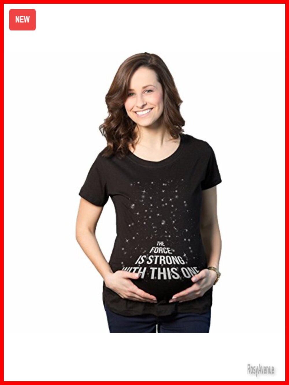 Maternity Funny Pregnancy Graphic T-Shirt Crew Neck Short Sleeve